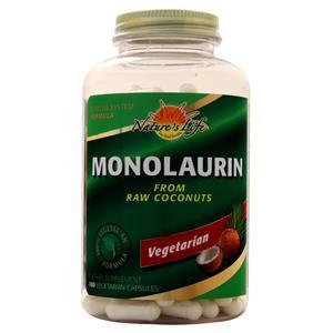 Nature's Life Monolaurin - from Raw Coconuts (Vegetarian)  180 vcaps