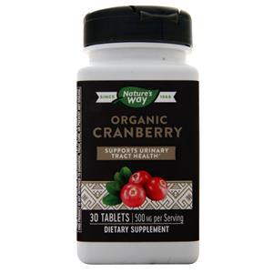 Nature's Way Organic Cranberry  30 tabs