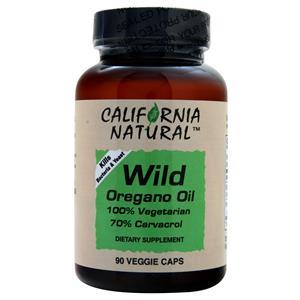 California Natural Wild Oregano Oil  90 vcaps