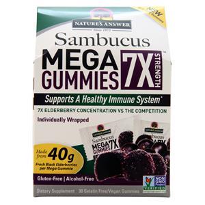Nature's Answer Sambucus Mega Gummies 7X  30 gummy
