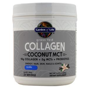 Garden Of Life Grass Fed Collagen - Coconut MCT Vanilla 408 grams
