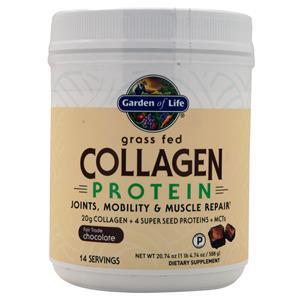 Garden Of Life Grass Fed Collagen Protein Fair Trade Chocolate 588 grams