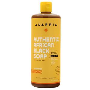 Alaffia African Black Soap Unscented 32 fl.oz