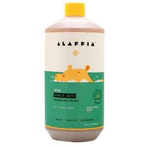 Alaffia Kids Bubble Bath Eucalyptus Mint 32 fl.oz