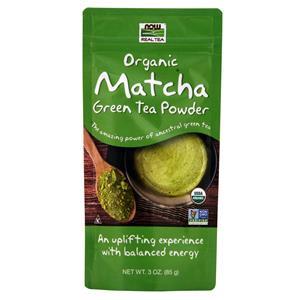 Now Real Tea - Organic Matcha Green Tea Powder  3 oz