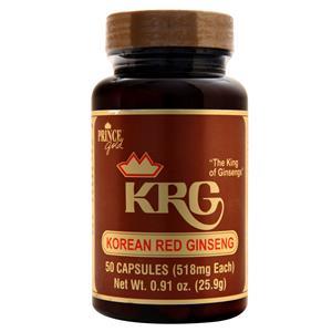 Prince of Peace Korean Red Ginseng (518mg)  50 caps