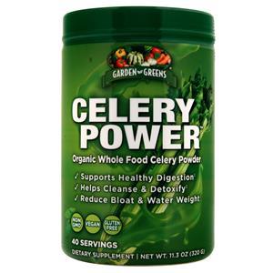 Garden Greens Celery Power - Organic Whole Food Celery Powder  11.3 oz