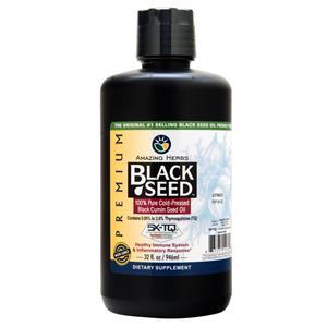 Amazing Herbs Premium Black Seed Oil  32 fl.oz