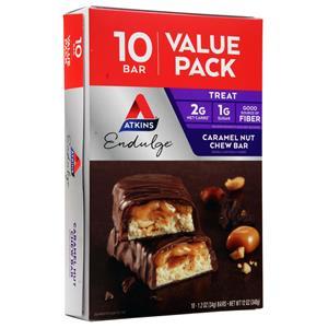 Atkins Endulge Bar Caramel Nut Chew - Value Pack 10 bars