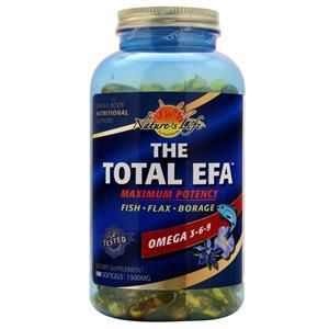 Nature's Life The Total EFA - Maximum Potency  180 sgels