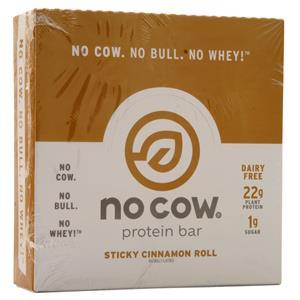 D's Naturals No Cow Protein Bar Sticky Cinnamon Roll 12 bars