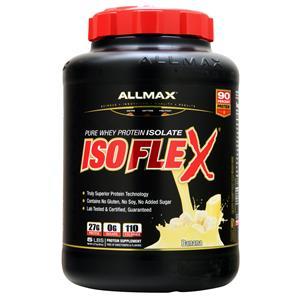 Allmax Nutrition IsoFlex - Whey Protein Isolate Banana 5 lbs
