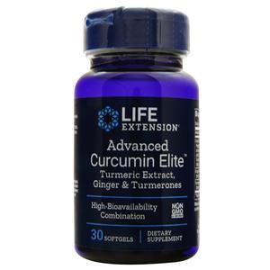 Life Extension Advanced Curcumin Elite - Turmeric Extract, Ginger & Turmerones  30 sgels