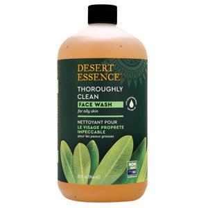 Desert Essence Thoroughly Clean Face Wash For Oily Skin 32 fl.oz