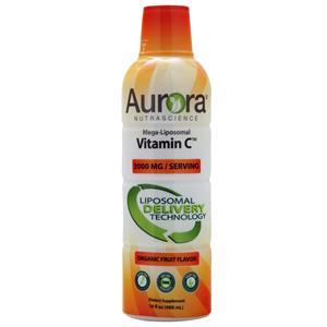 Aurora Nutrascience Mega-Liposomal Vitamin C Liquid Organic Fruit 16 fl.oz