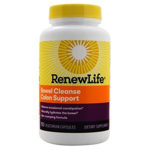 Renew Life Bowel Cleanse Colon Support  150 vcaps