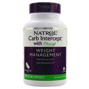 Natrol Carb Intercept with Phase 2  120 vcaps