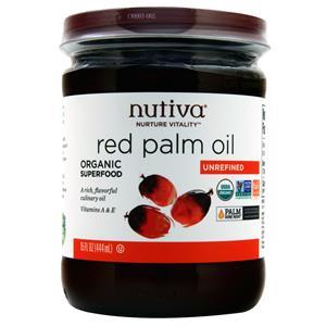 Nutiva Red Palm Oil - Organic Superfood Unrefined 15 fl.oz