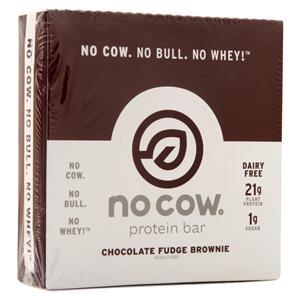 D's Naturals No Cow Protein Bar Chocolate Fudge Brownie 12 bars