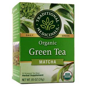 Traditional Medicinals Organic Green Tea Matcha 16 pckts