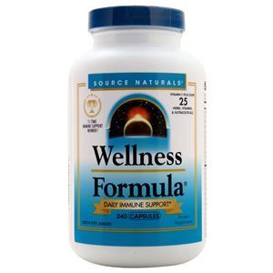 Source Naturals Wellness Formula  240 caps