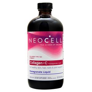 Neocell Collagen+C Pomegranate Liquid (Collagen Type 1 & 3)  16 fl.oz