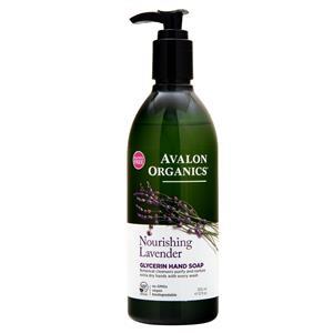 Avalon Organics Glycerin Hand Soap Nourishing Lavender 12 fl.oz