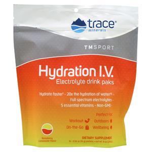 Trace Minerals Research Hydration I.V. - Electrolyte Drink Paks Raspberry Lemonade 16 pckts