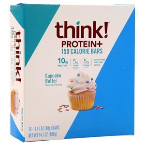 Think Thin Protein+ 150 Calorie Bar Cupcake Batter 10 bars
