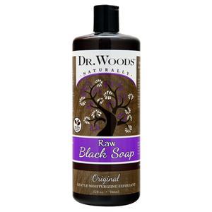 Dr. Woods Raw Black Soap - Liquid Original 32 fl.oz