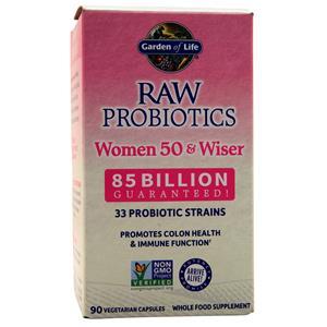 Garden Of Life Raw Probiotics - Women 50 & Wiser  90 vcaps