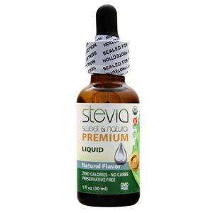 AnuMed Premium Stevia Liquid - Sweet & Natural Natural 1 fl.oz