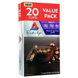 Atkins Endulge Peanut Butter Cups Value Pack 20 cup