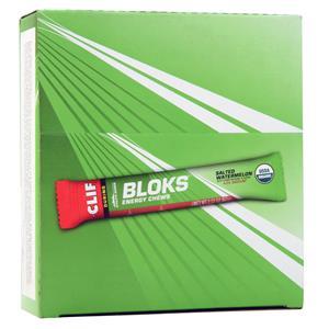 Clif Bar Bloks Energy Chews Salted Watermelon 18 pckts