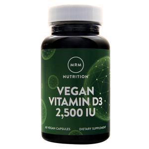 MRM Vegan Vitamin D3 (2,500IU)  60 vcaps