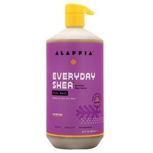 Alaffia Everyday Shea - Moisturizing Body Wash Lavender 32 fl.oz