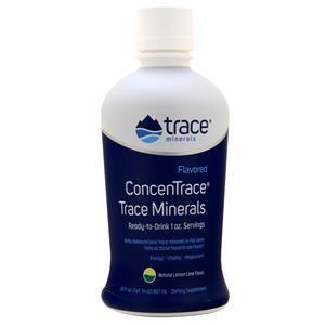 Trace Minerals Research Flavored ConcenTrace Trace Minerals Natural Lemon Lime 30 fl.oz