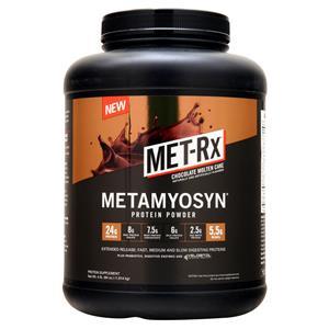 Met-Rx Metamyosyn Protein Powder Chocolate Molten Cake 4 lbs