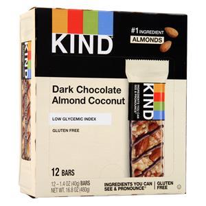 Kind Fruit & Nut Bar Dark Chocolate Almond Coconut 12 bars