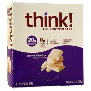Think Thin High Protein Bar White Chocolate 10 bars