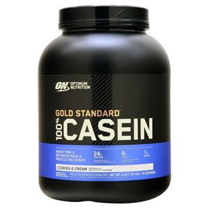 Optimum Nutrition 100% Gold Standard Casein Protein Cookies and Cream 4 lbs