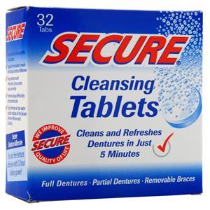 Secure Cleansing Tablets  32 tabs