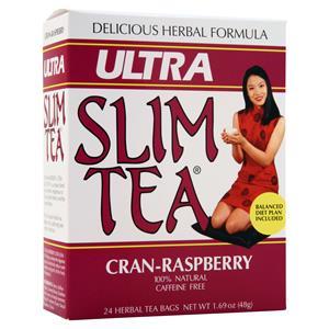 Hobe Labs Ultra Slim Tea Cran-Raspberry 24 pckts