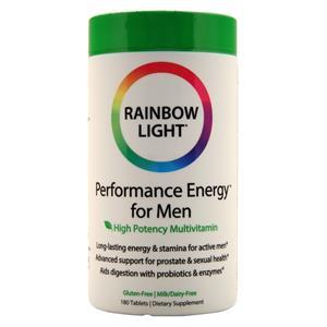 Rainbow Light Performance Energy For Men - High Potency Multivitamin  180 tabs