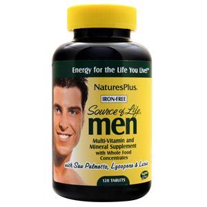 Nature's Plus Source of Life Men  120 tabs