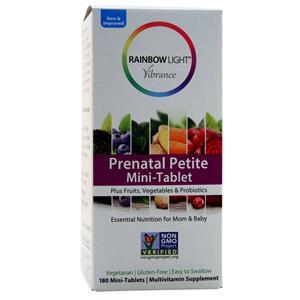 Rainbow Light Vibrance - Prenatal Petite Mini-Tablet  180 tabs