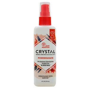 Crystal Mineral Deodorant Spray Pomegranate 4 fl.oz