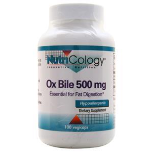 Nutricology Ox Bile (500mg)  100 vcaps