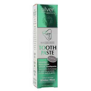 American Biotech Labs Silver Biotics Tooth Paste Winter Mint 4 oz
