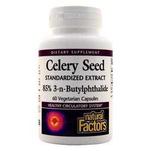 Natural Factors Celery Seed Standardized Extract  60 vcaps